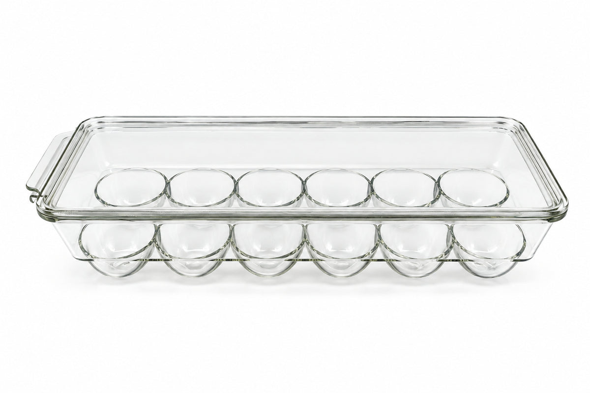 12-Egg Hard Plastic Egg Tray - CJ018 Main image