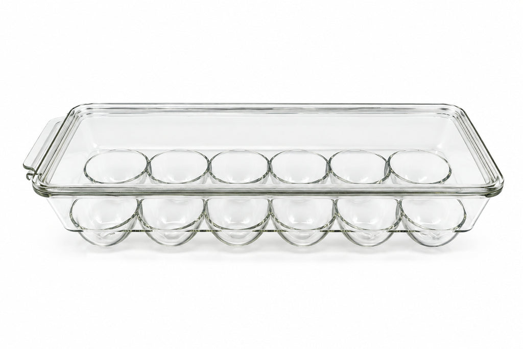 12-Egg Hard Plastic Egg Tray - CJ018