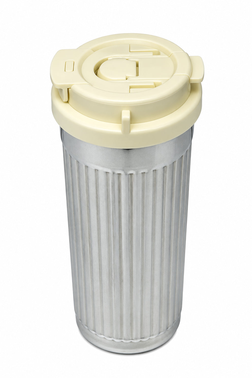 550ml Coffee Tumbler with Strap - SS Look
