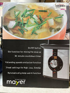 Mayer MMSM175 AllinOne Food Processor Soup Maker Blender