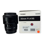 Sigma 35mm F1.4 DG HSM for Canon