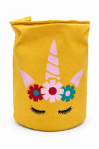 Round Unicorn Laundry Bag with Handle - MYJ093