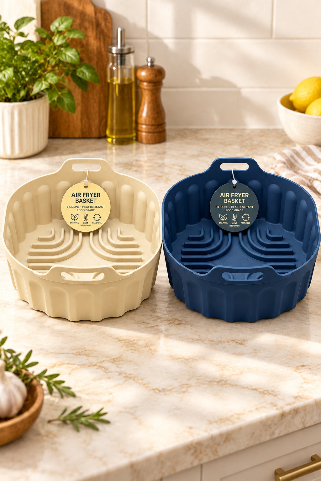 Medium Silicone Air Fryer Basket - A55-4G-49259