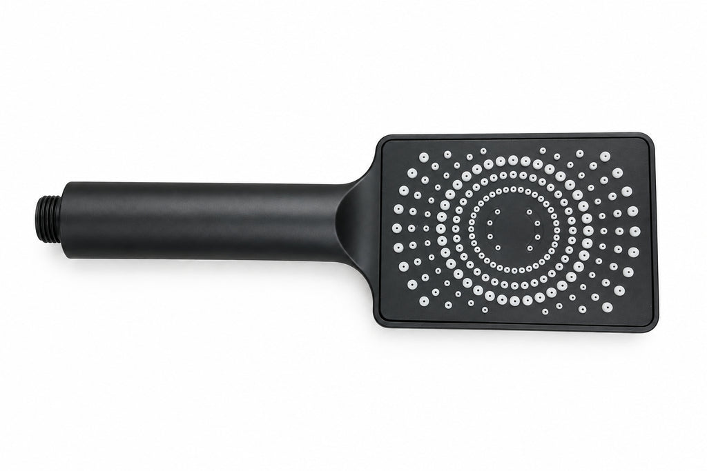 Rectangular Black Series Shower Head