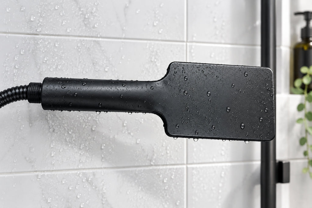 Rectangular Black Series Shower Head