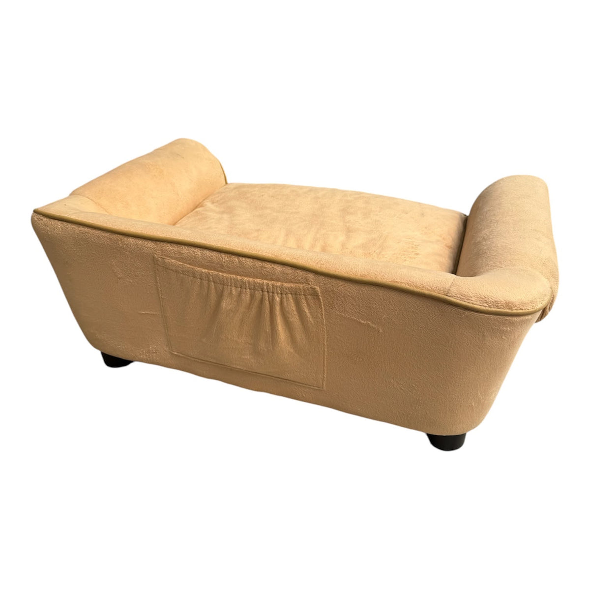 Enchanted Home Pet Dreamcatcher Dog Sofa, 33.5 by 21 by 12.5-Inch, Caramel, Medium (26-50 lbs)