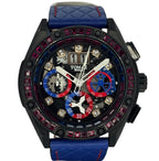 Tomaz RAWR III TW024F Chronograph Crystal Watch, 47mm