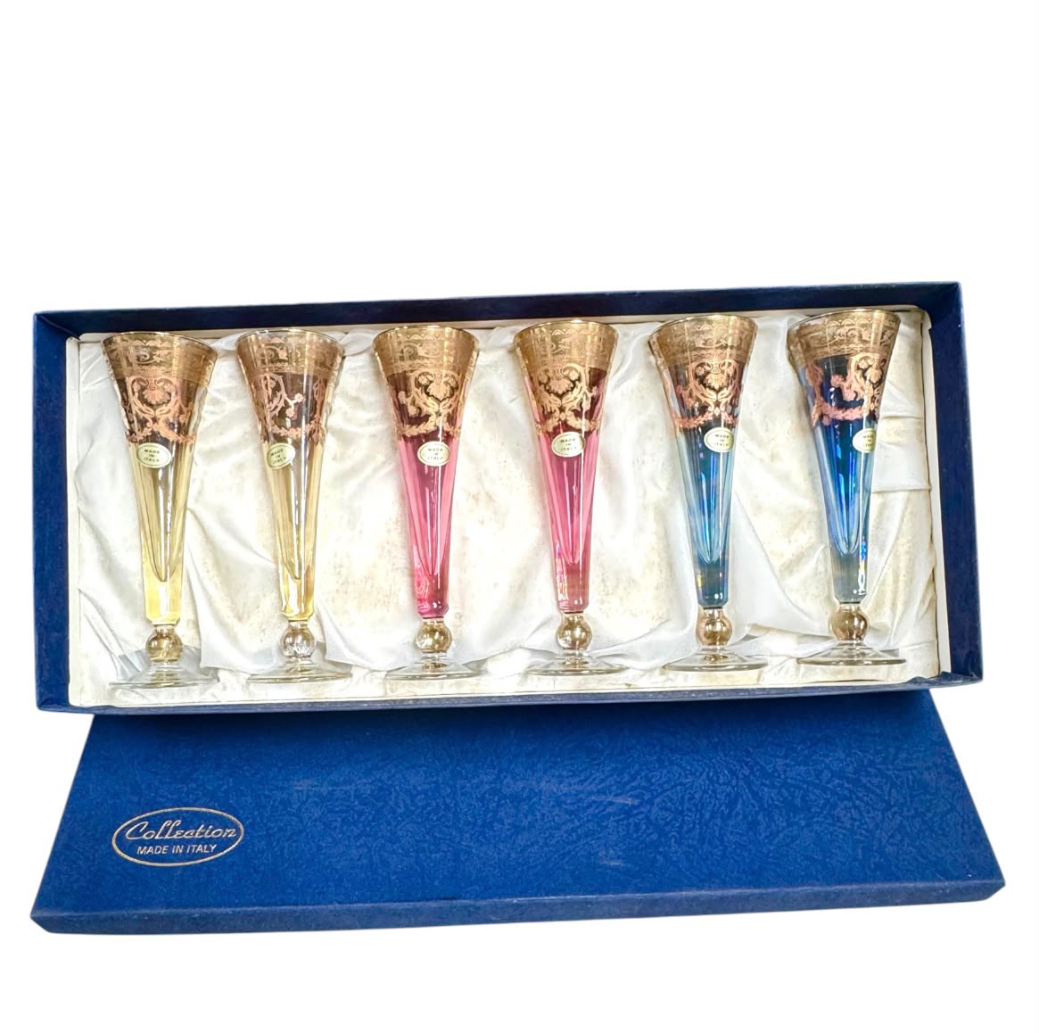 ROYAL ARLECCHINO Made in Italy Sling Cocktail Glass, H:22cm
