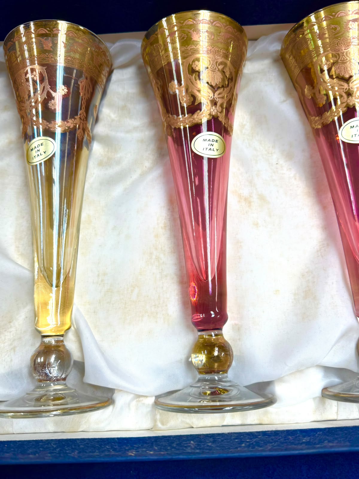 ROYAL ARLECCHINO Made in Italy Sling Cocktail Glass, H:22cm Secondary image