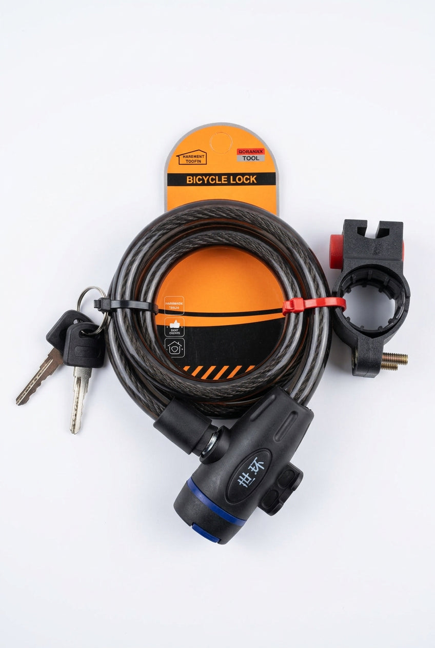 Bike Lock with Key - K51447 Main image