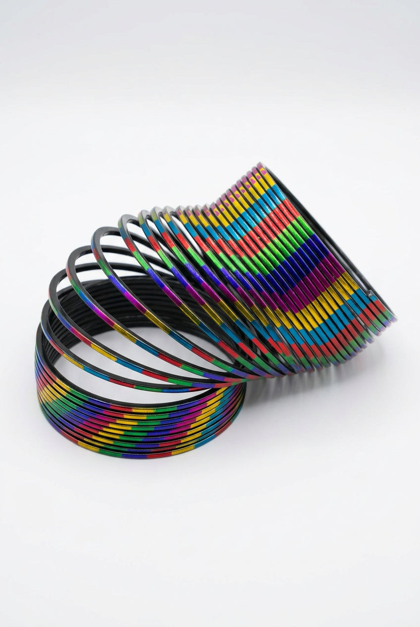 10cm Rainbow Slinky Novelty Toy - A397366