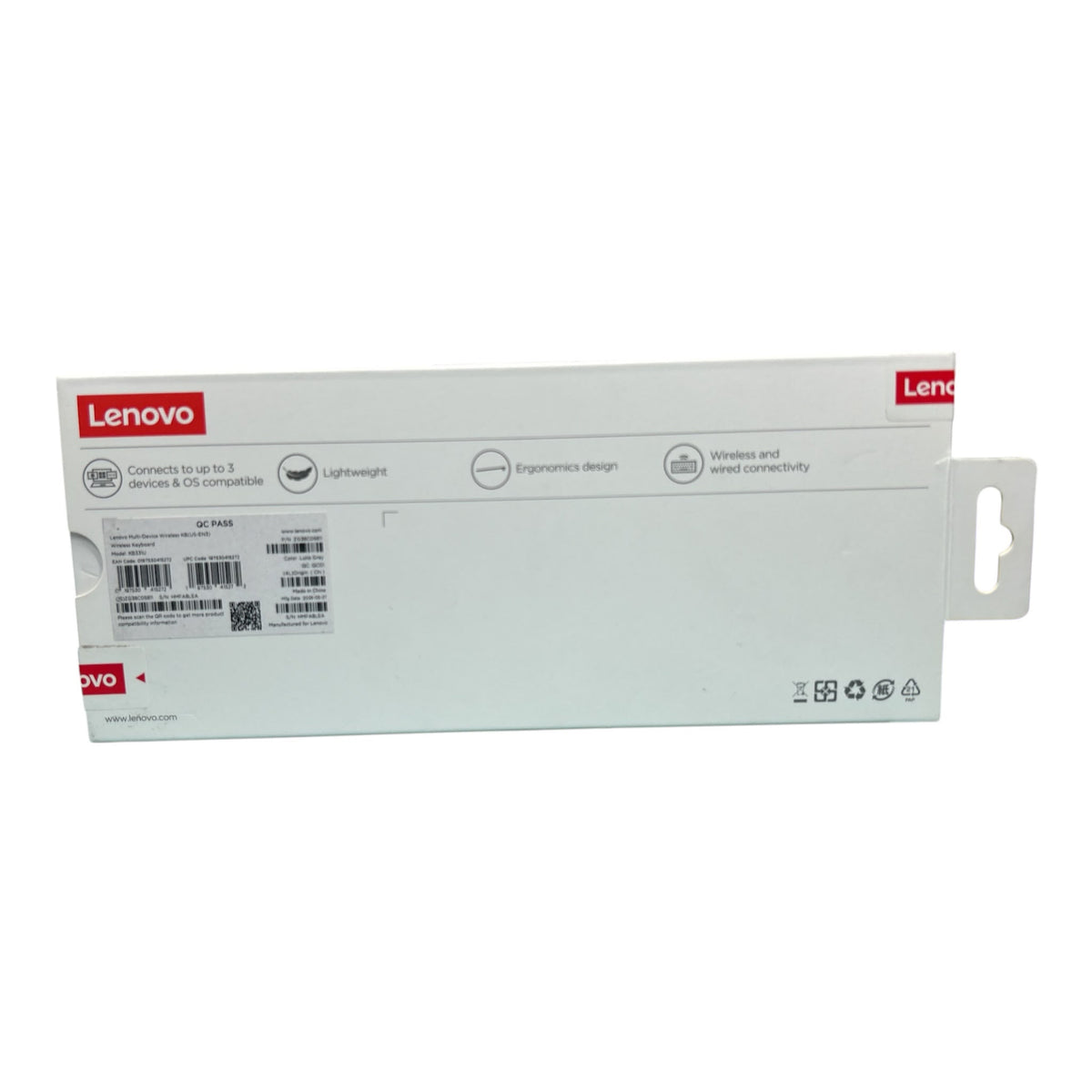 Lenovo Multi-Device Wireless Keyboard ZG38C05811