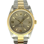 Rolex 14203 Oyster Perpetual Half Gold Automatic Mid Size Watch, 34mm