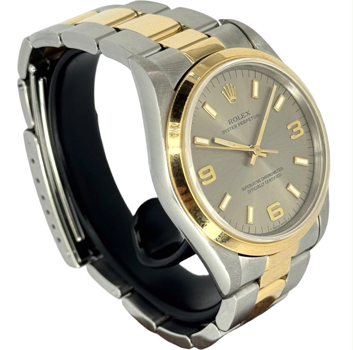 Rolex 14203 Oyster Perpetual Half Gold Automatic Mid Size Watch, 34mm Secondary image