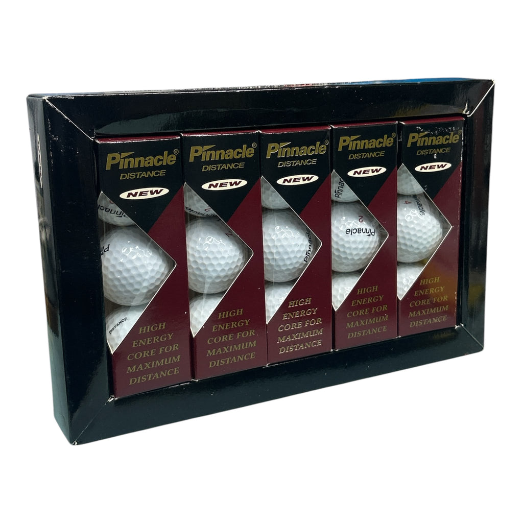 Pinnacle Distance Vintage Golf Ball Set of 15 Pieces