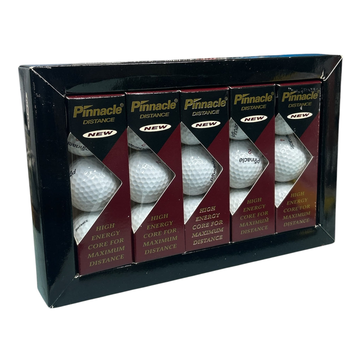 Pinnacle Distance Vintage Golf Ball Set of 15 Pieces