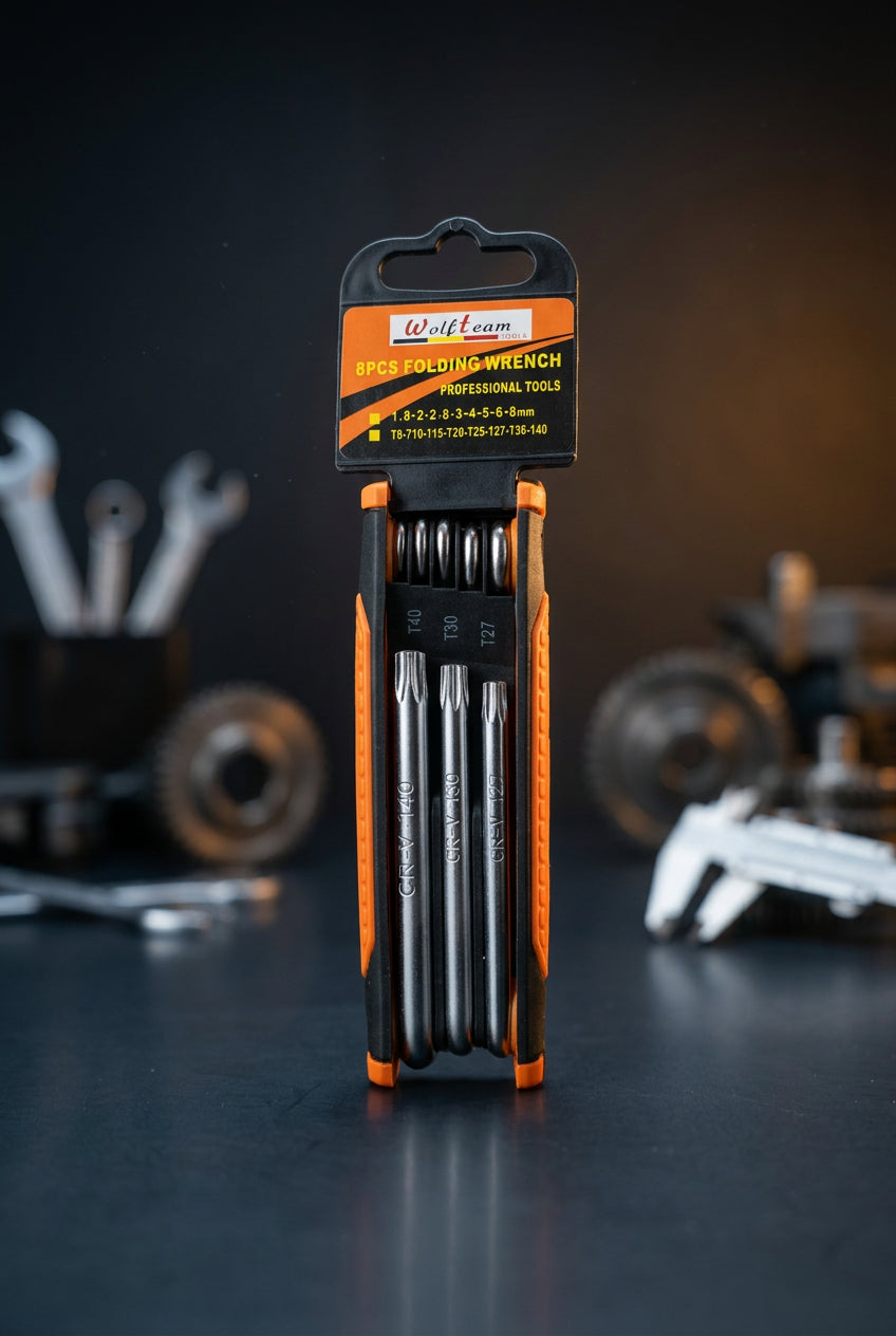 HEX KEY-8PC/FOLDABLE