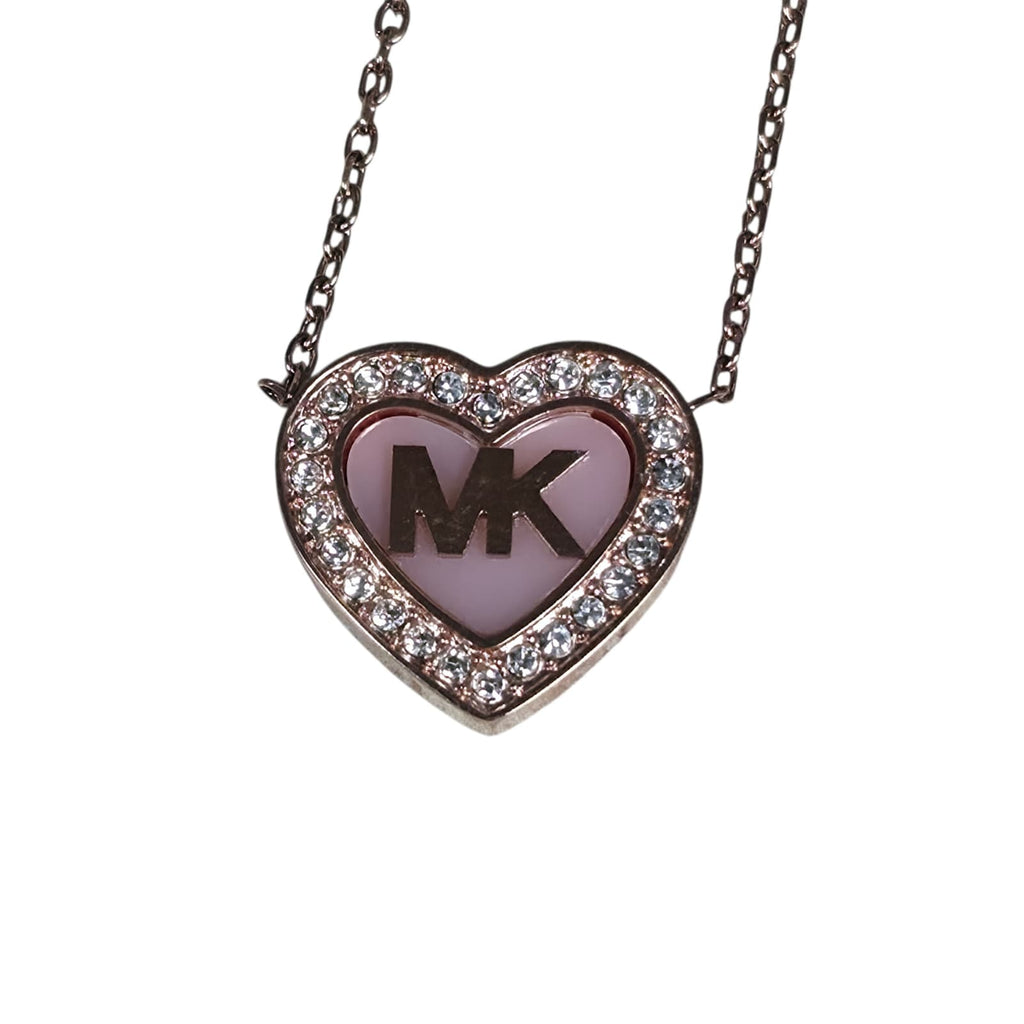Michael Kors Lady Heart Shape Necklace And Pendant