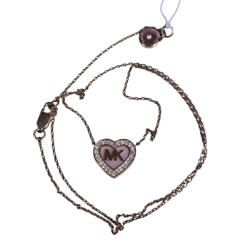 Michael Kors Lady Heart Shape Necklace And Pendant
