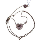Michael Kors Lady Heart Shape Necklace And Pendant