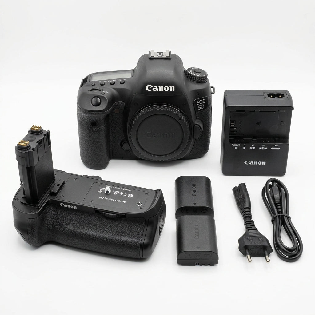 Canon EOS 5D Mark IV Camera Body with Battery Grip