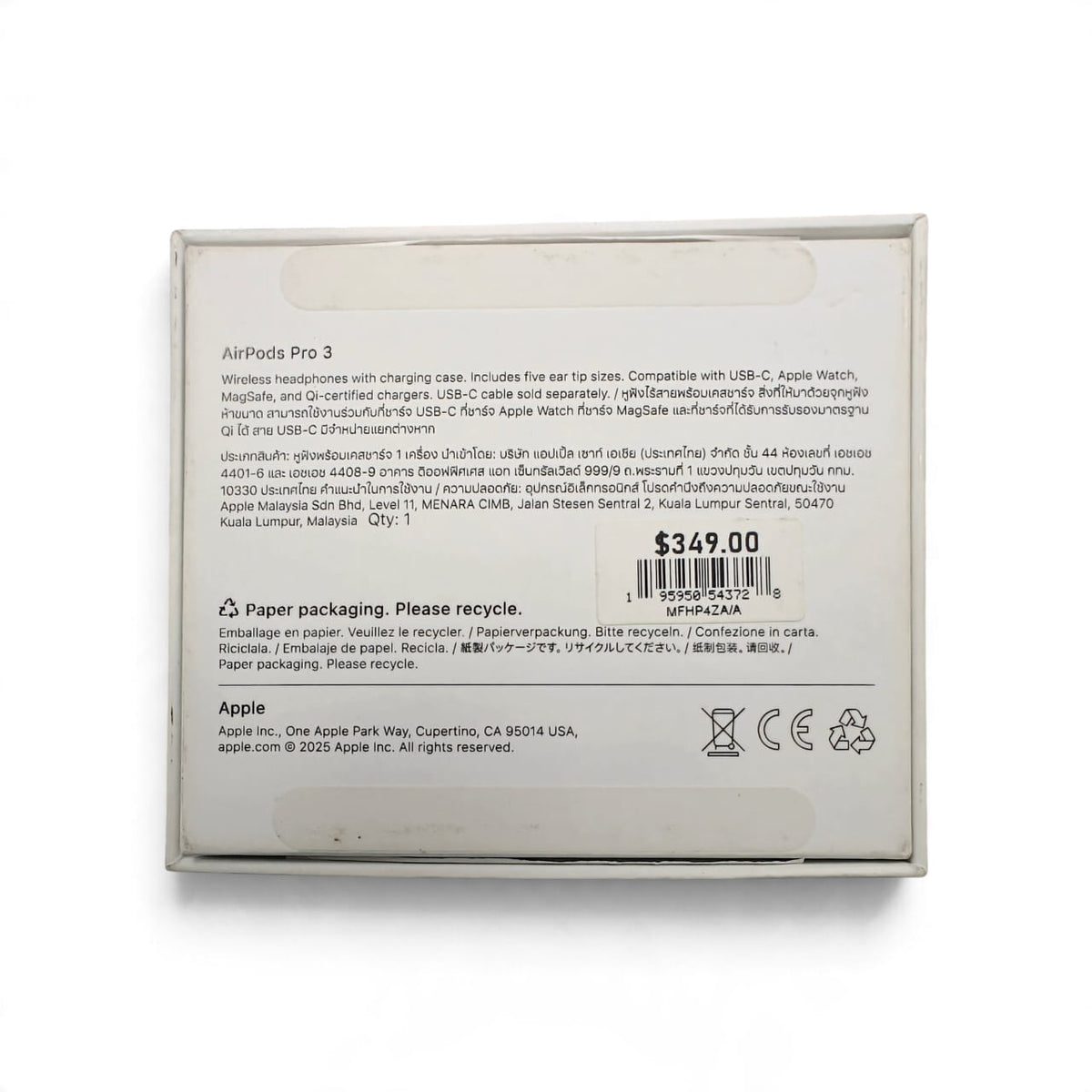Apple Airpods Pro 3 MFHP4ZA/A