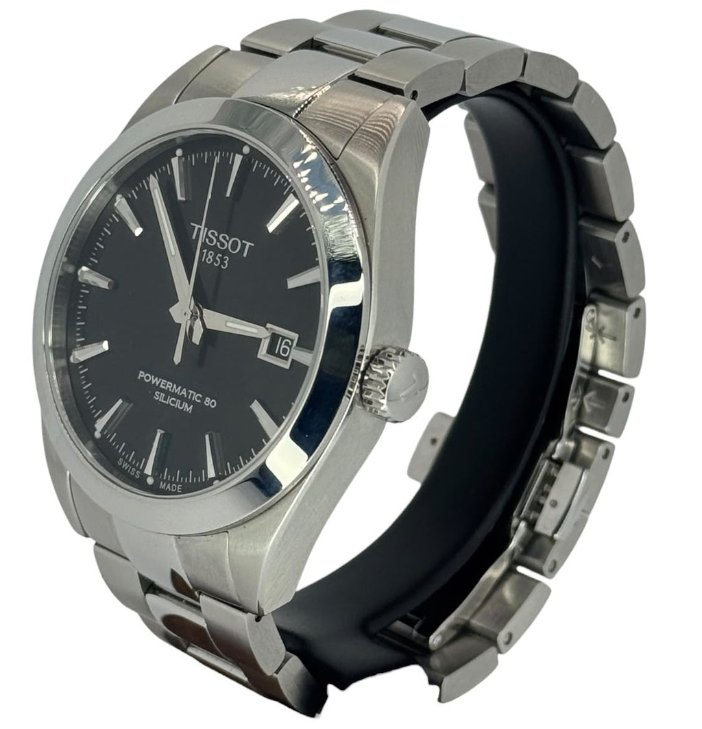Tissot T127.407.11 Gentleman Powermatic 80 Silicium Automatic Watch, 40mm