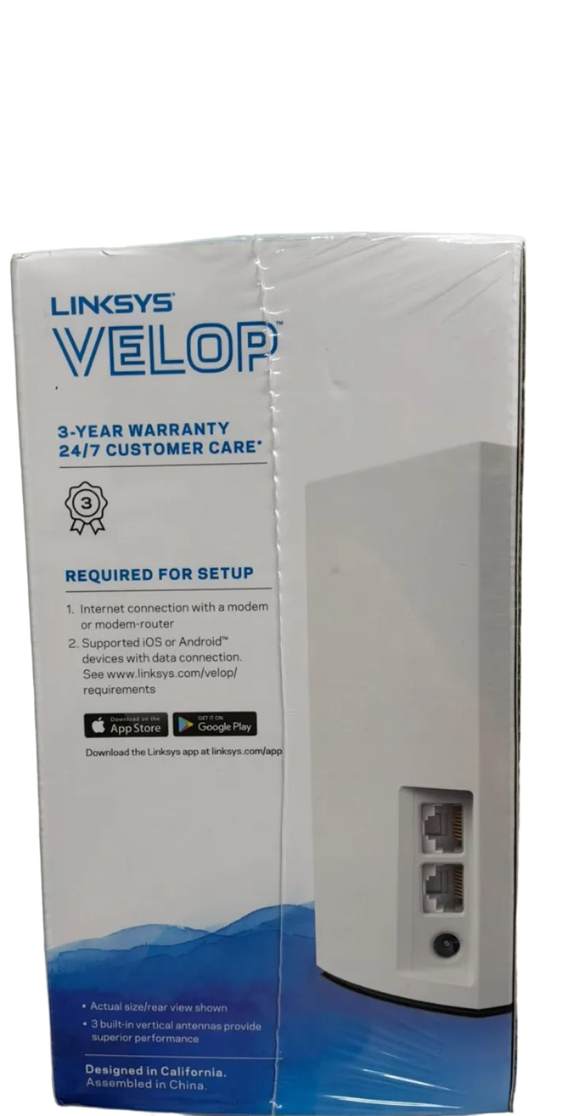 Linksys Mesh Routers 3-Piece Set WHW0103