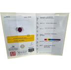 PT900 Rhodolite Red Garnet=6.13ct, Diamond=0.56ct Ring With Cert