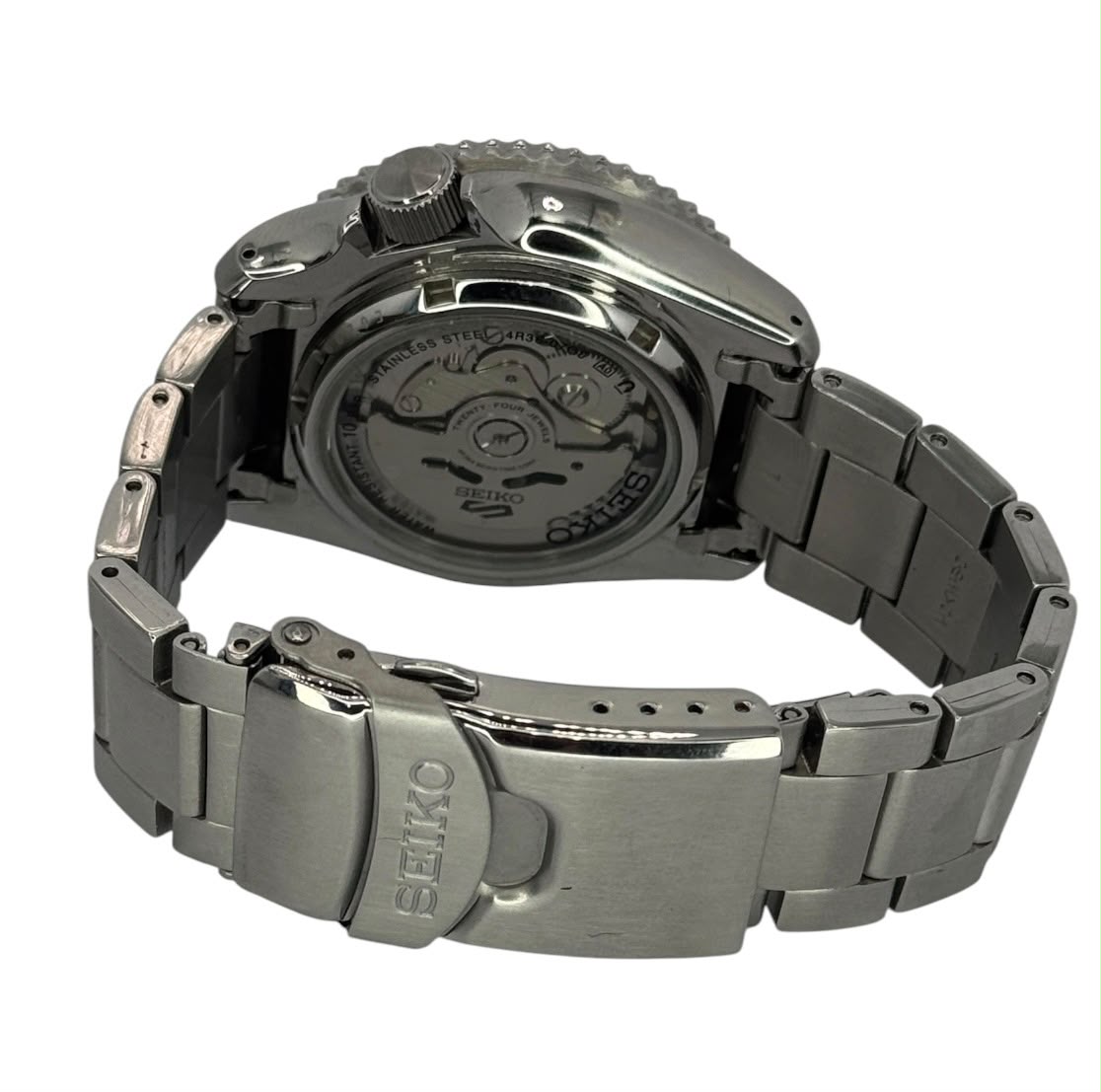 -Seiko SRPD61K1 Automatic Green Dial Watch, 42.50mm