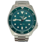 -Seiko SRPD61K1 Automatic Green Dial Watch, 42.50mm
