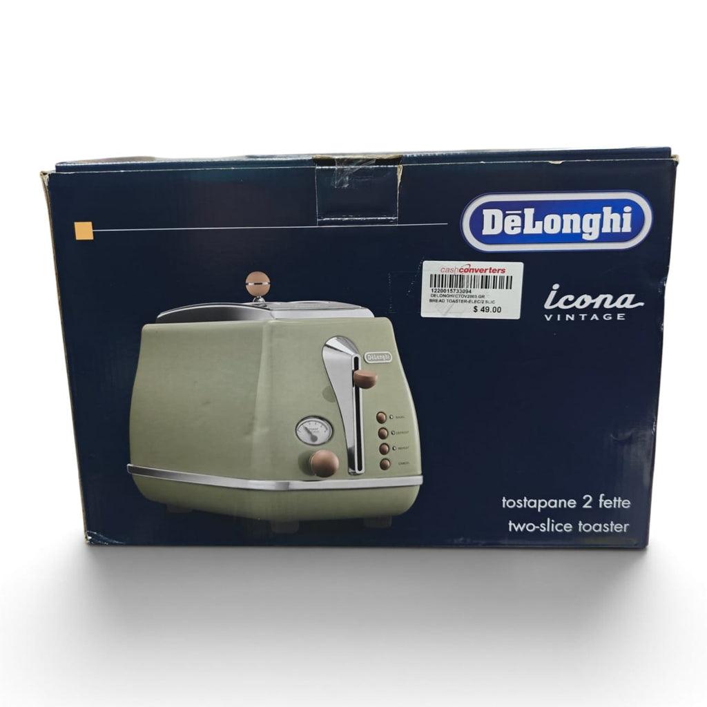 Delonghi Bread Toaster Ctov2003.GR -Green