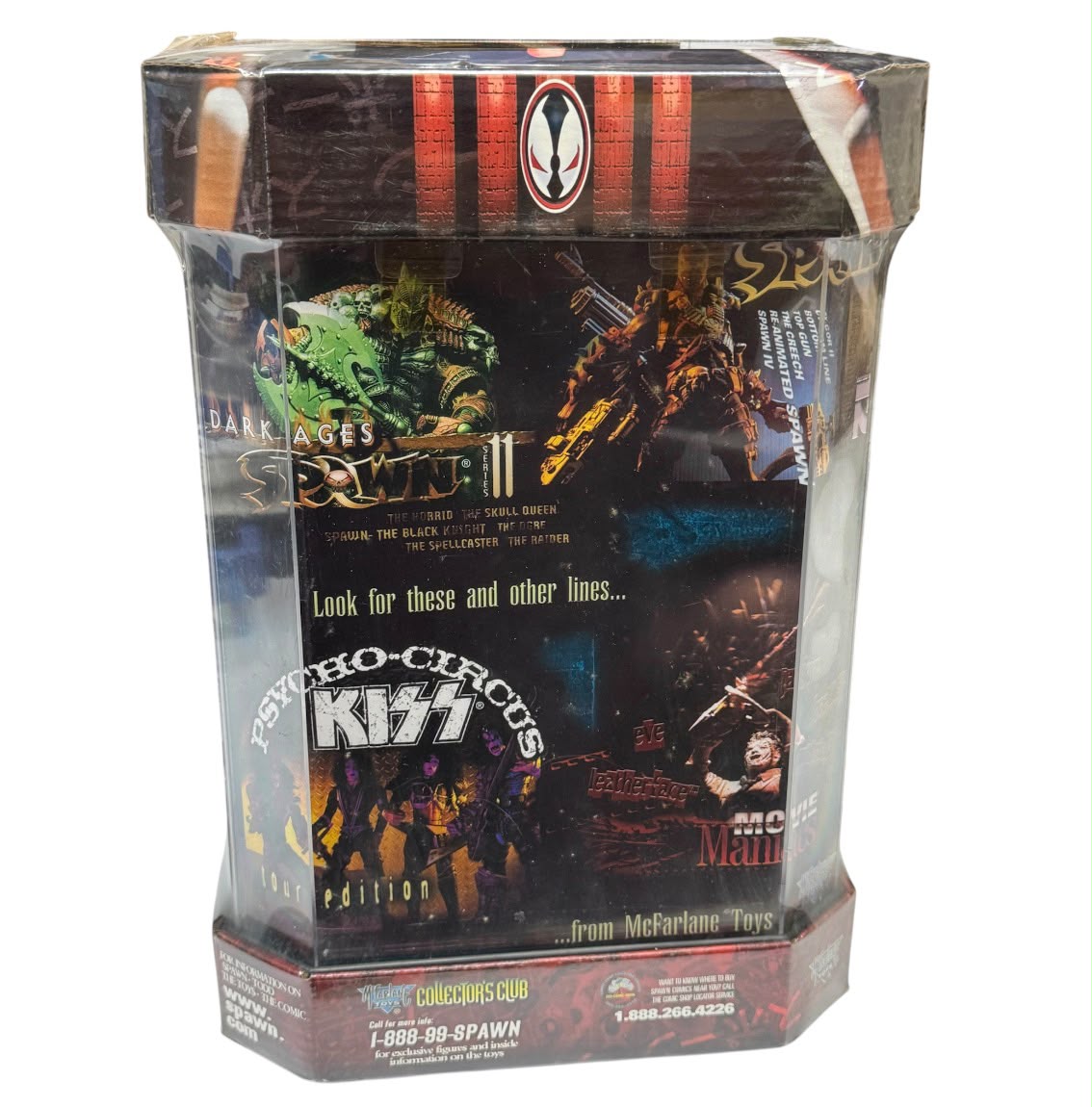 McFarlane Toys Mega Spawn 6.5" Figure In Sealed Acrylic Display Case