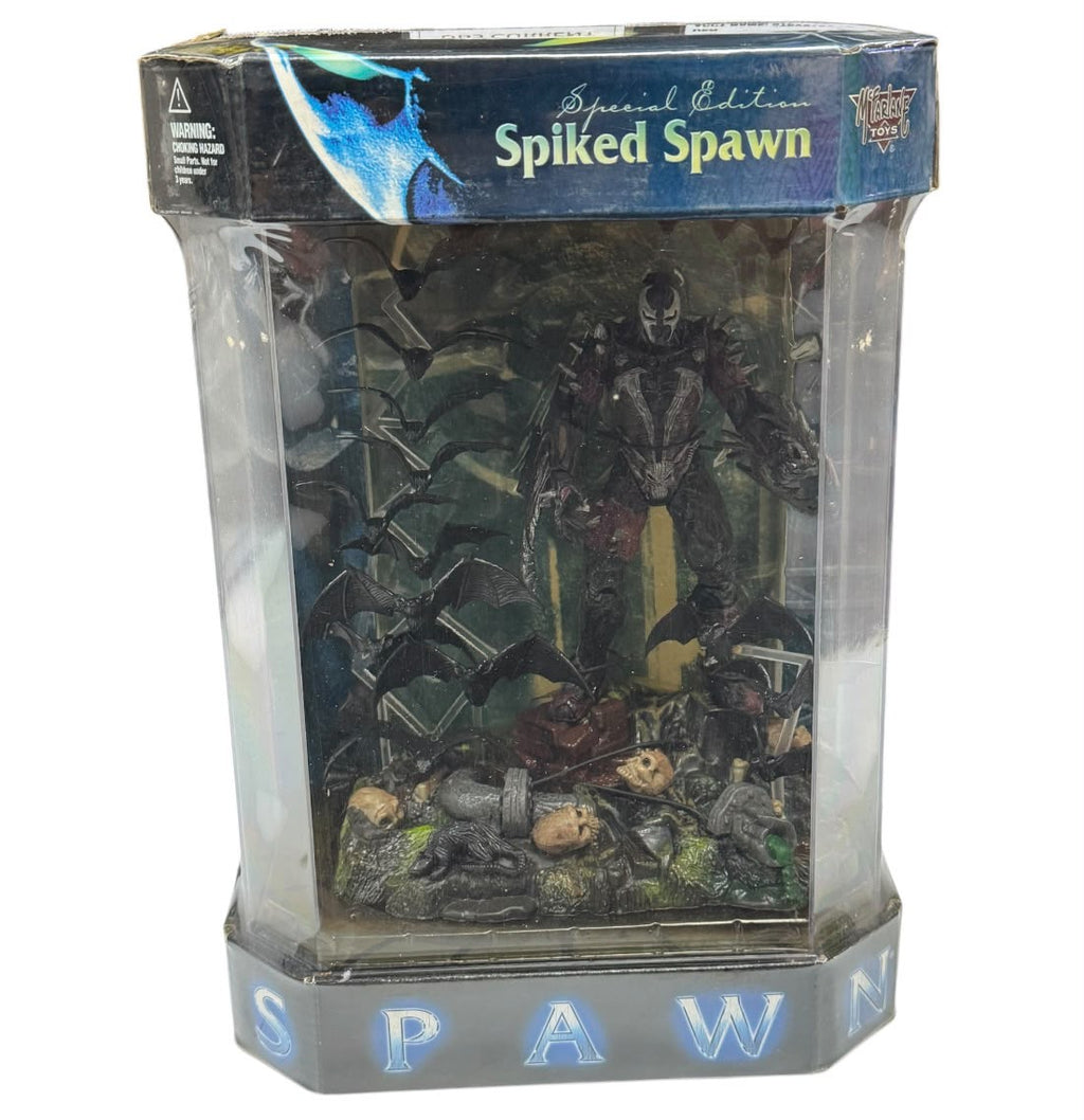 McFarlane Toys Spiked Spawn 6.5" Figure In Sealed Acrylic Display Case