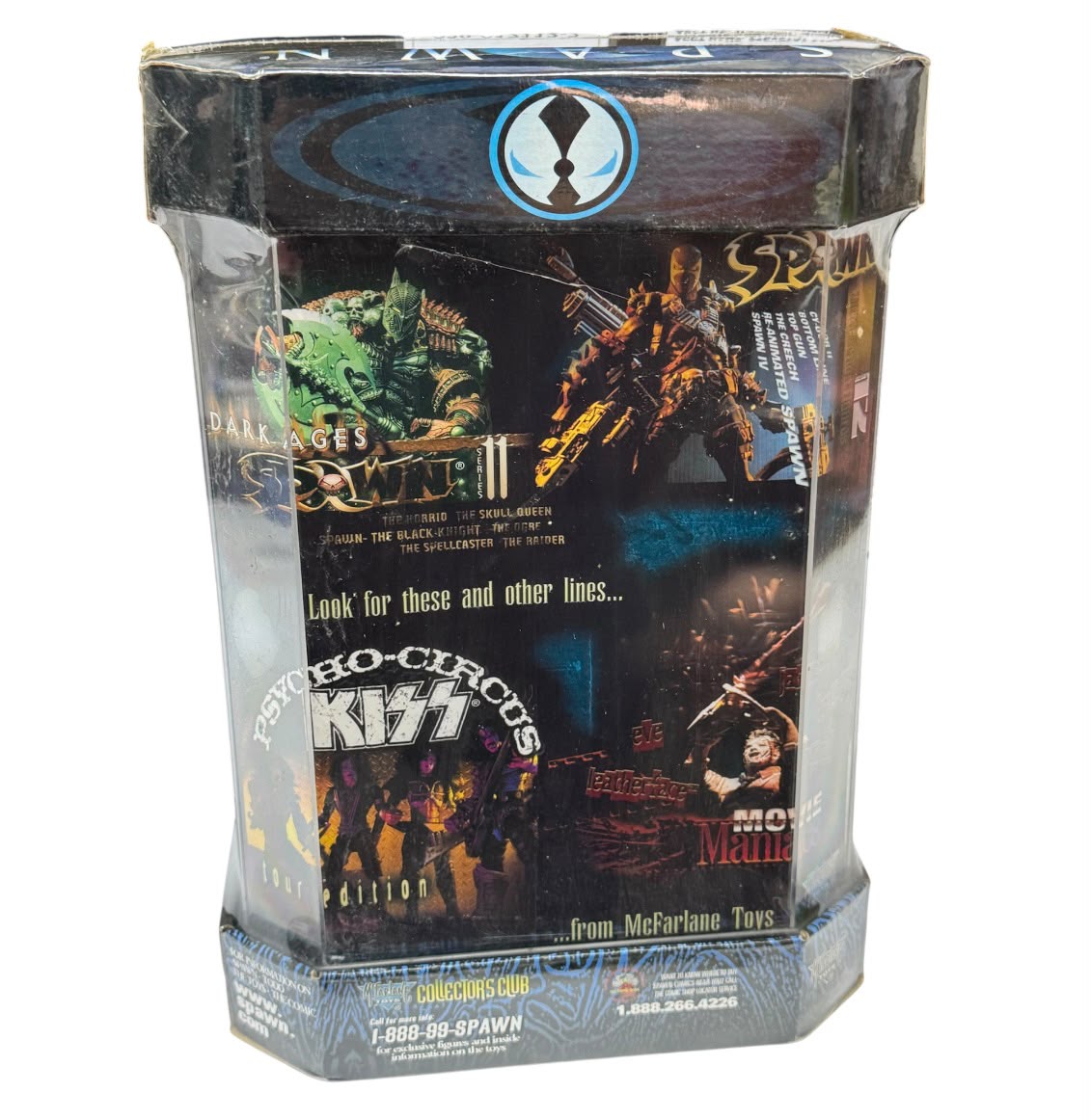McFarlane Toys Spiked Spawn 6.5" Figure In Sealed Acrylic Display Case