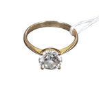Lab Grown Diamond 14K Yellow Gold Lady Ring
