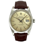 Rolex 16030 Oyster Perpetual Datejust Linen Dial Watch, 36mm