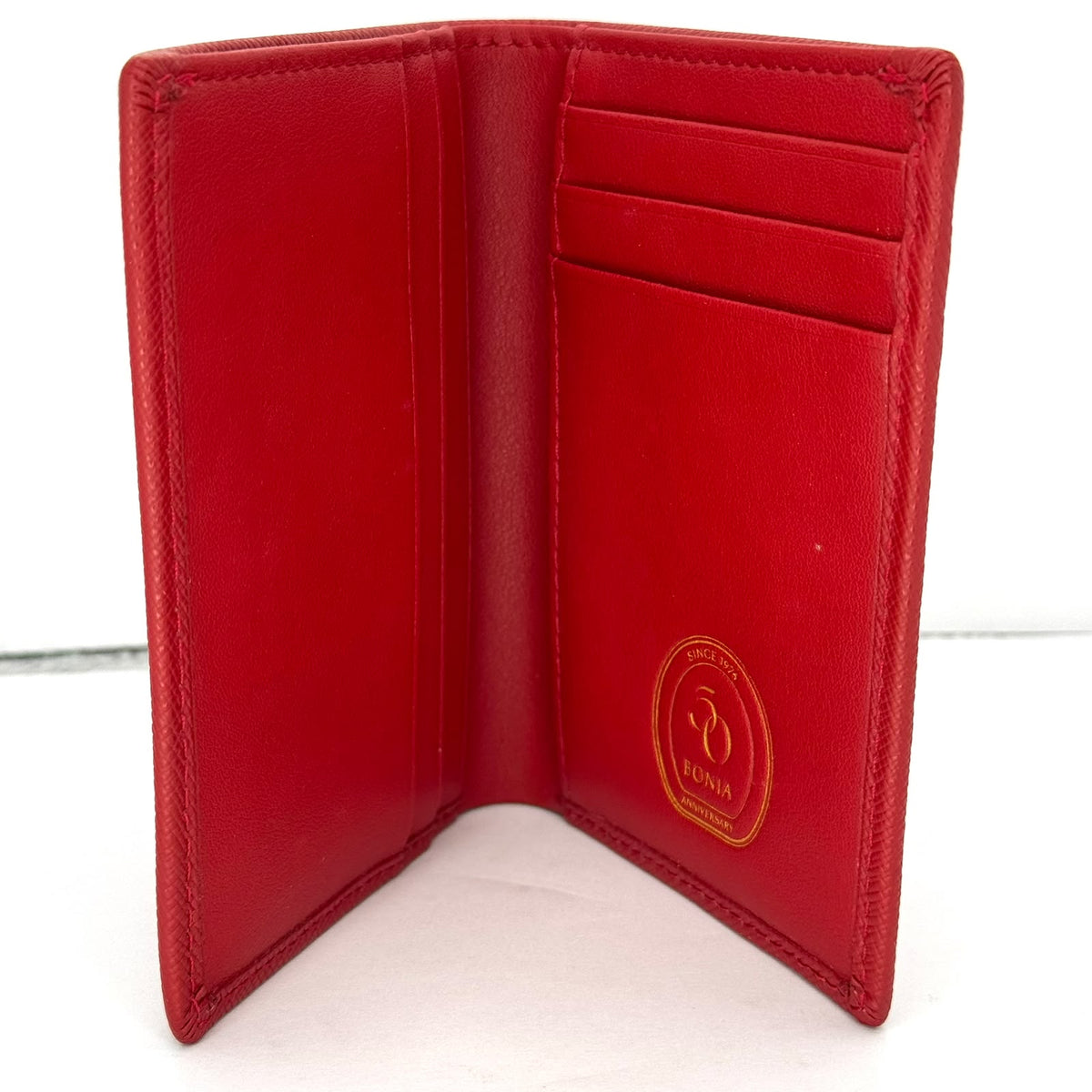 Bonia 50TH Anniversary Bi-fold Card holder Wallet