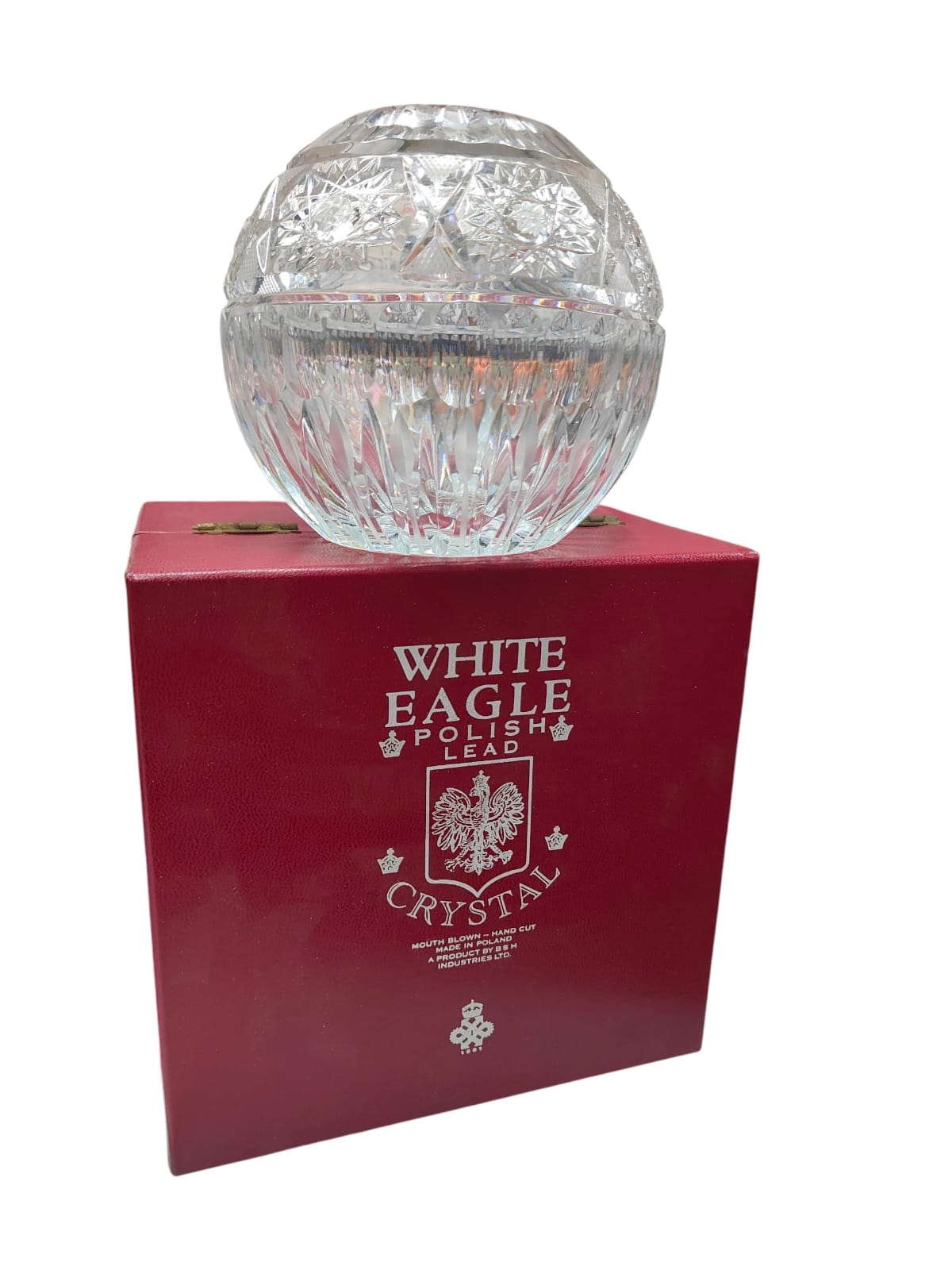 White Eagle Polish Lead Crystal Bowl 11.5cm