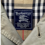 Burberry Trench Coat Khaki Nova Check Lining