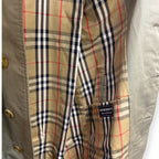 Burberry Trench Coat Khaki Nova Check Lining