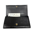 Yves Saint Laurent Y-Mail Leather Long Flap Wallet