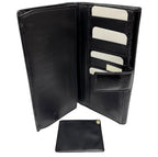 Yves Saint Laurent Y-Mail Leather Long Flap Wallet