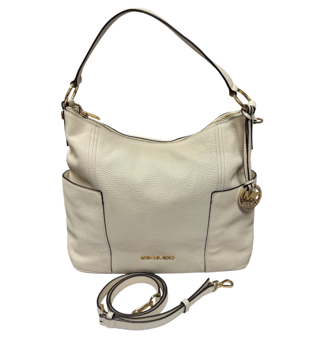 Michael Kors Shoulder With Sling Strap Leather Bag