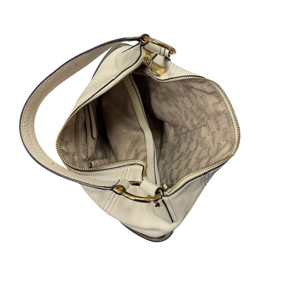 Michael Kors Shoulder With Sling Strap Leather Bag