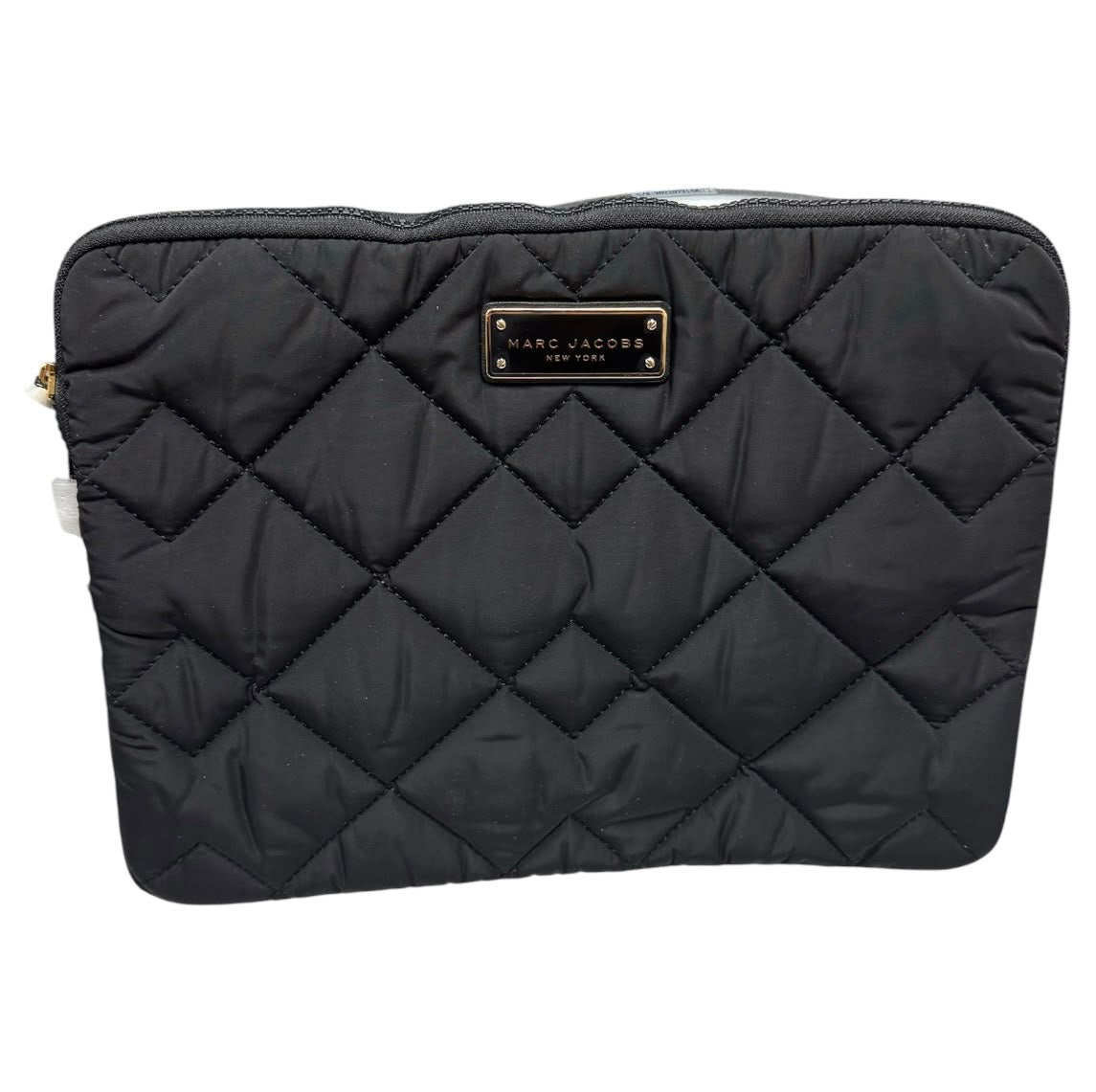 Marc Jacobs Quilted Nylon Laptop Case in Black