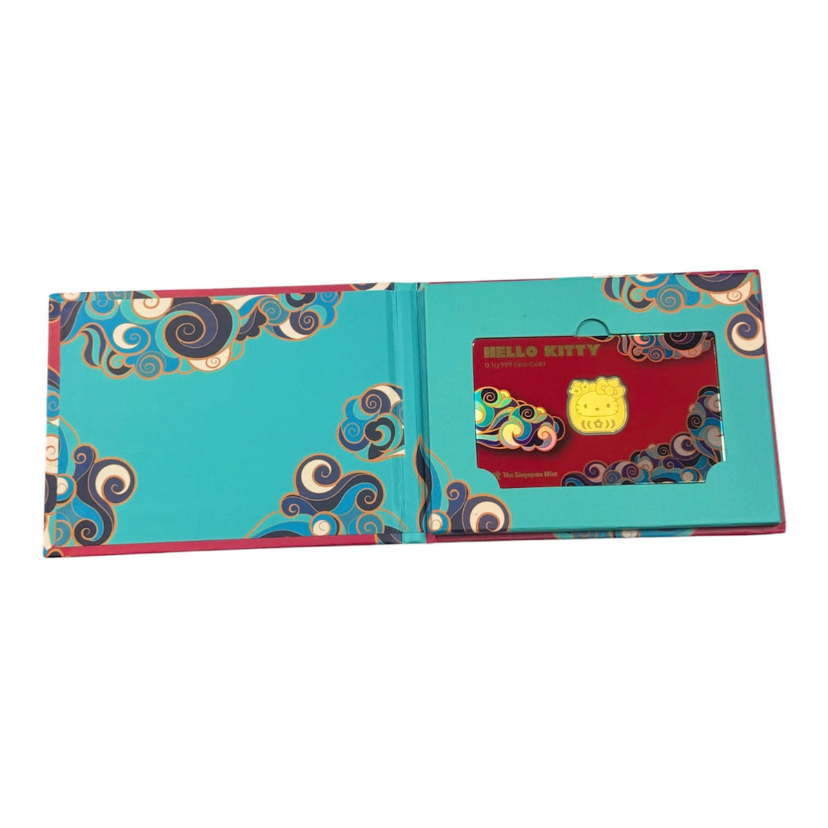 The Singapore Mint Sanrio Hello Kitty 999 Gold Bar, 0.1g