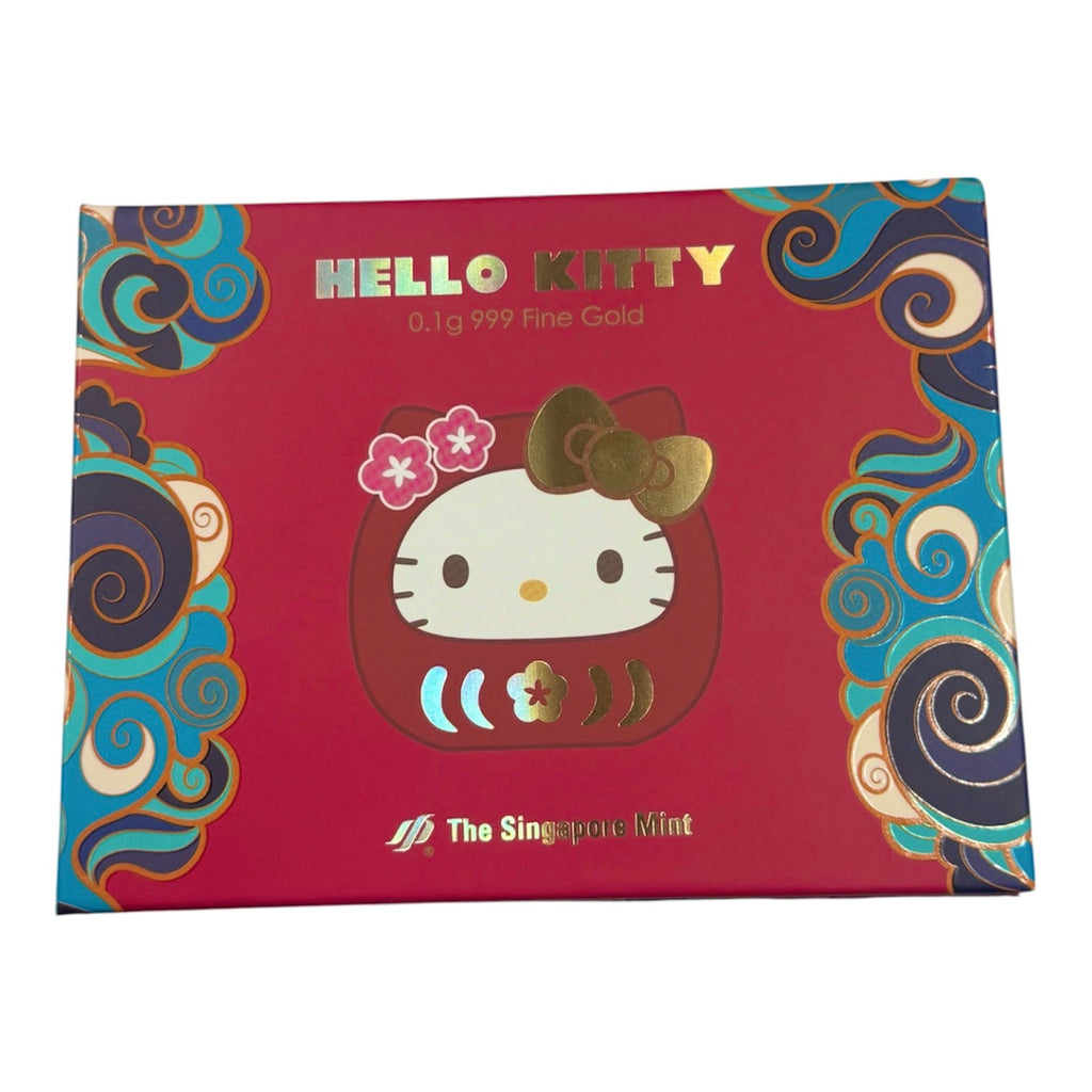 The Singapore Mint Sanrio Hello Kitty 999 Gold Bar, 0.1g