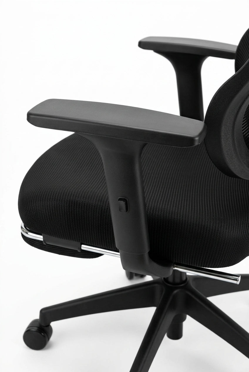 LEFREE LF063 Office Chair – Black (Unassembled)