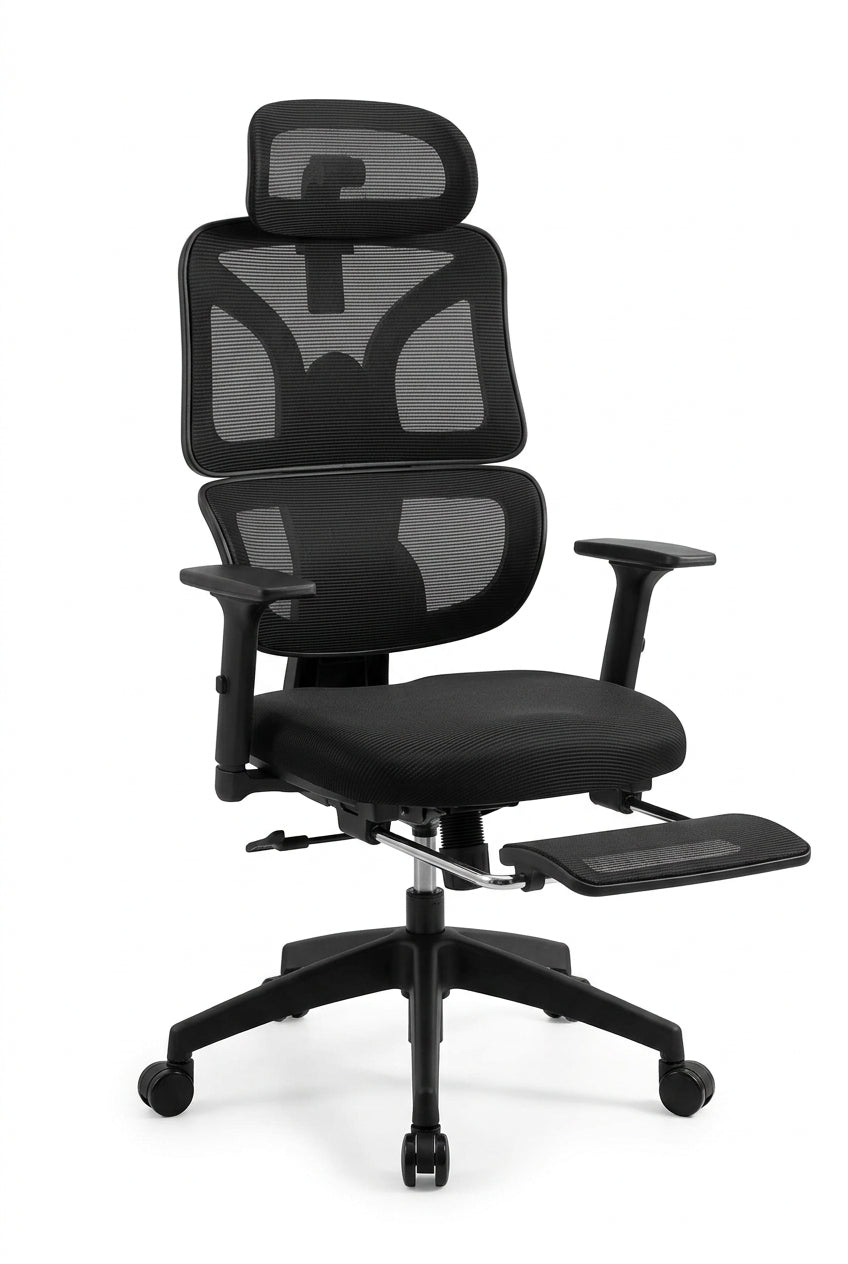 LEFREE LF063 Office Chair – Black (Unassembled)